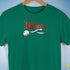 Believe Gay Male Pride Flag Jingle Bell Premium Unisex T-Shirt - Kelly Green